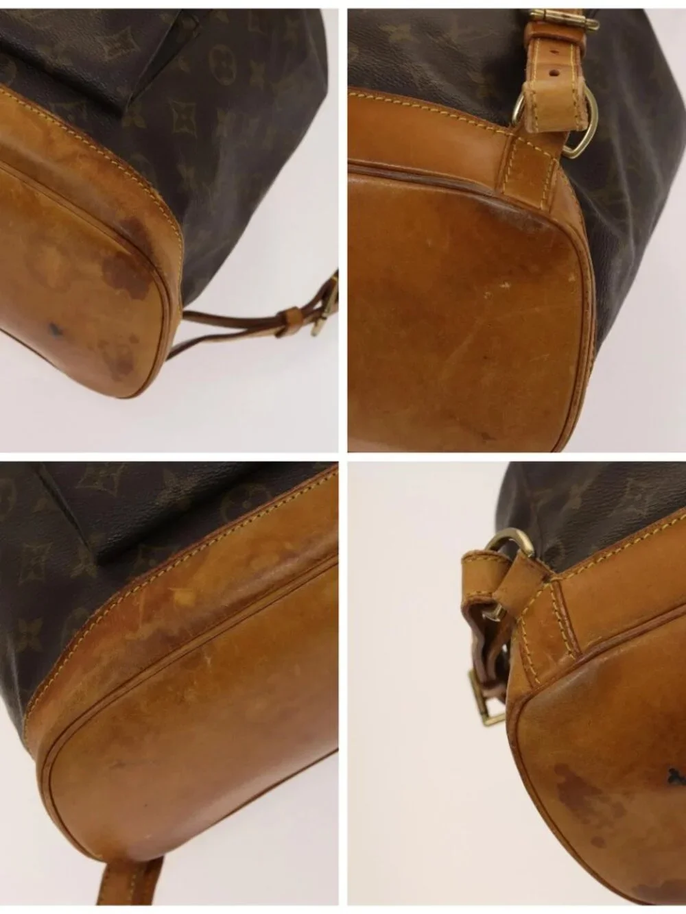 LOUIS VUITTON Monogram Montsouris GM Backpack M51135 LV Auth 120796 - Picture 14 of 16